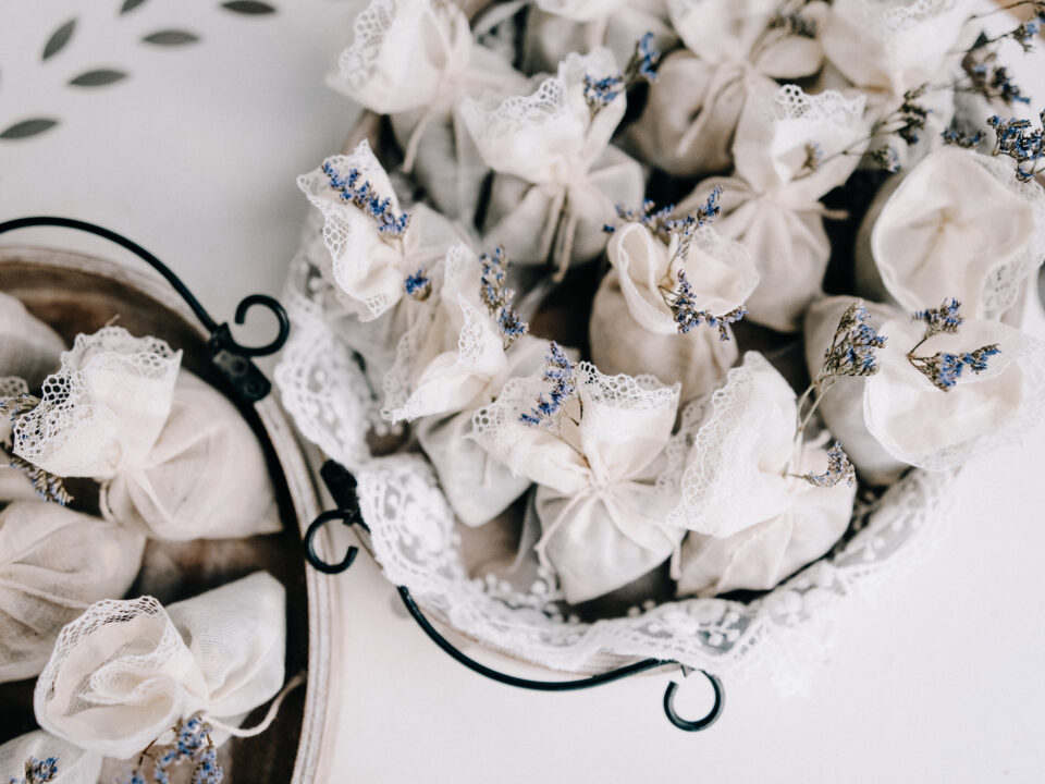 sachets cadeaux invites mariage