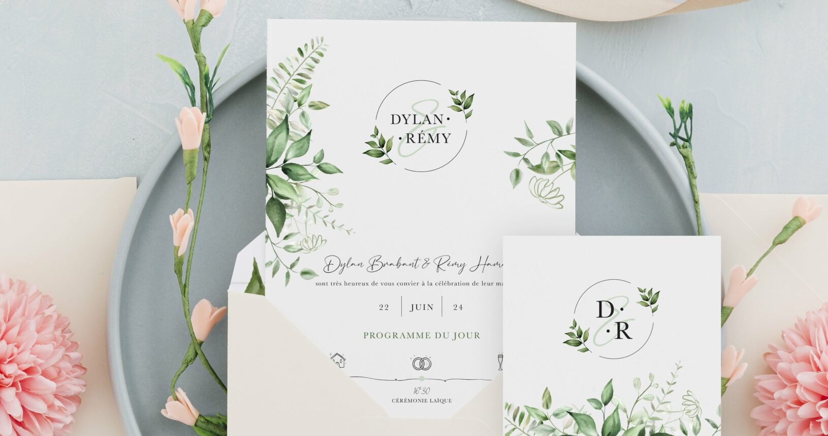 Faire-part de mariage