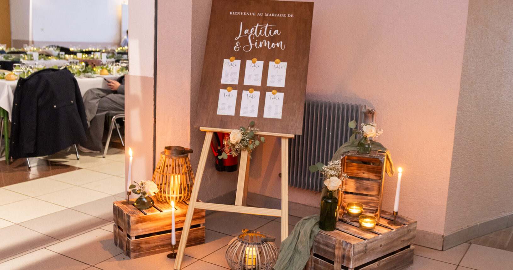 Plan de table mariage