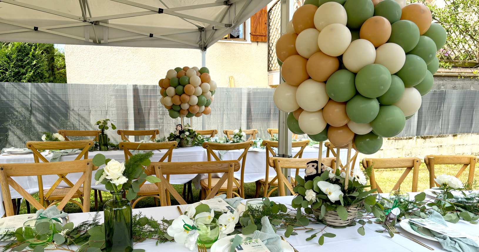montgolfière de ballons