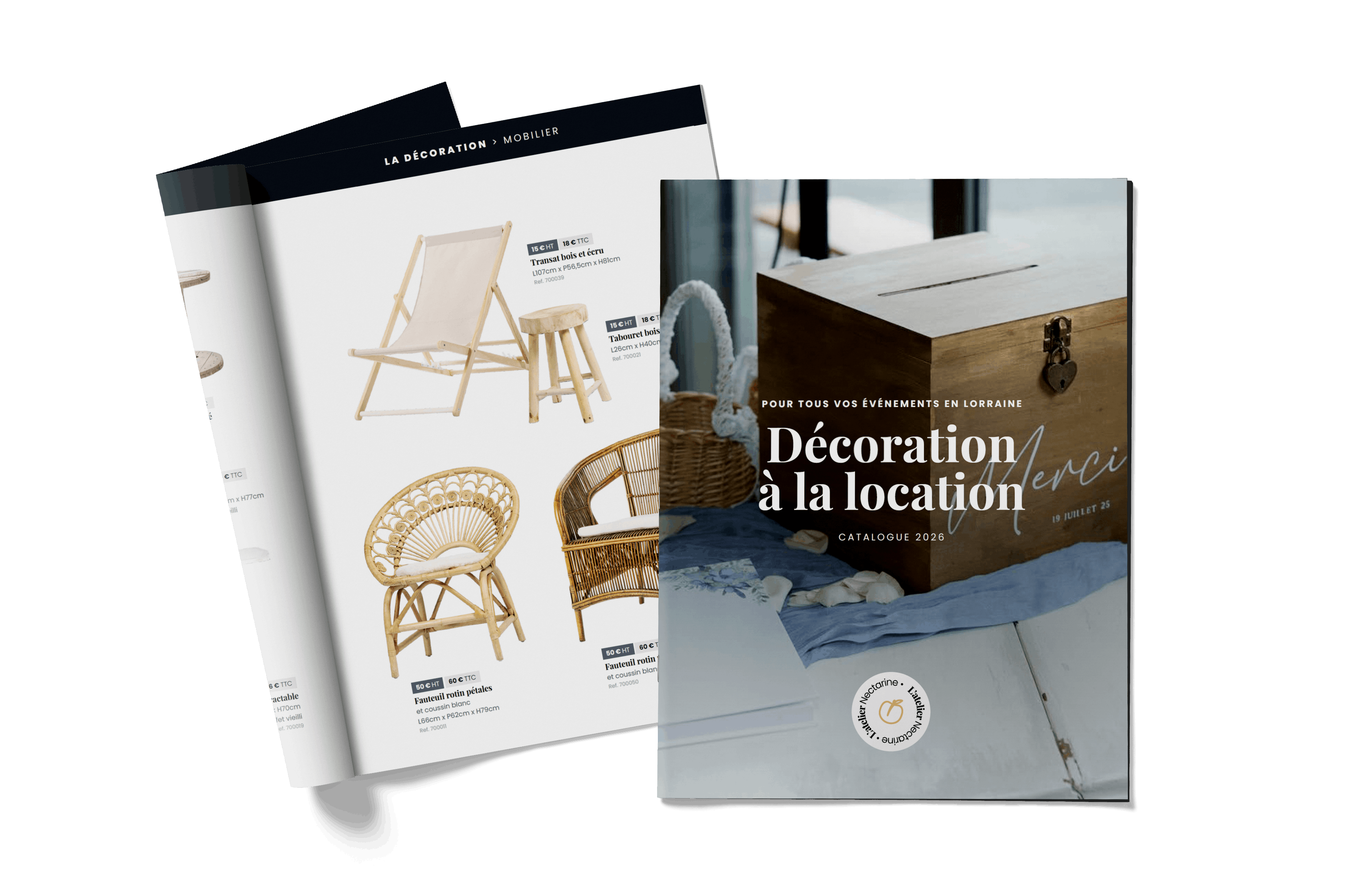 catalogue location décoration