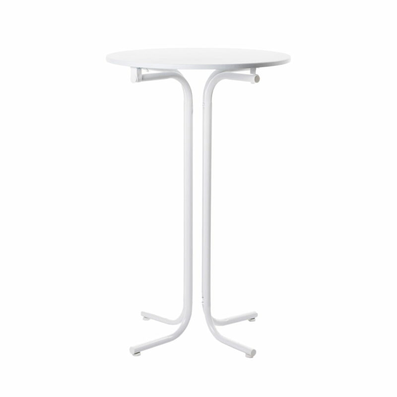 mange-debout pliant blanc