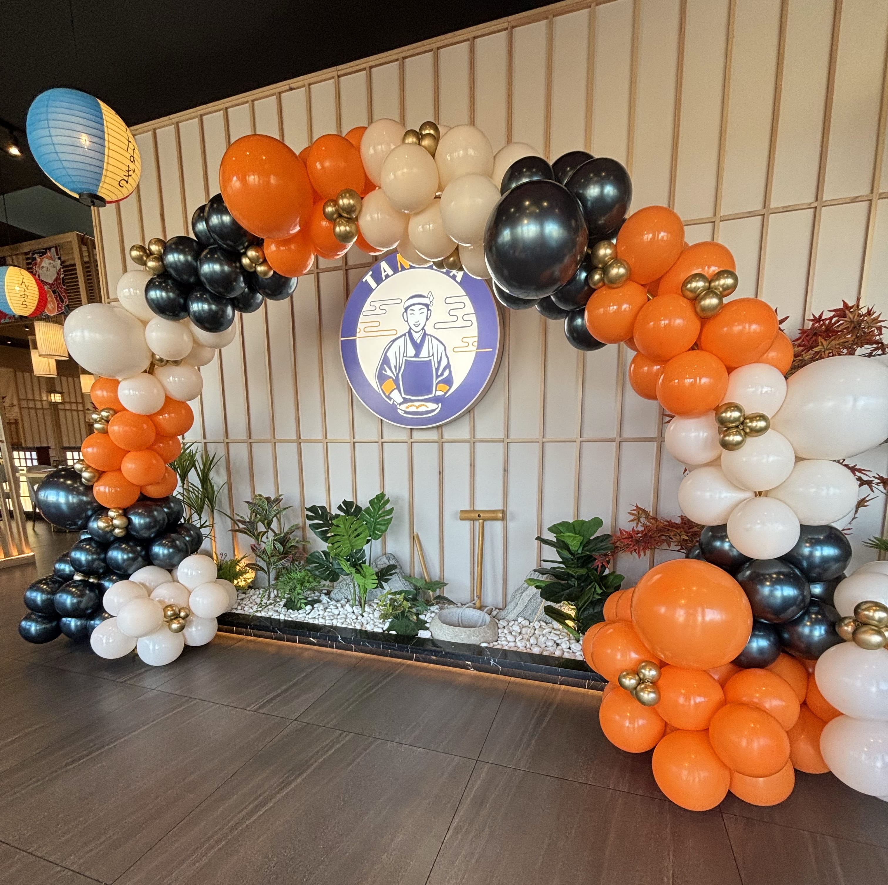 arche de ballon restaurant